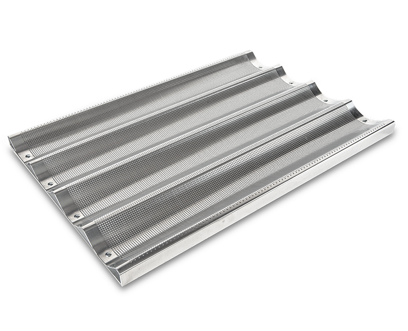 ✓ Charolas de Aluminio 45x65cms
