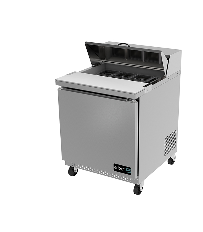 Mesa Refrig. De Prep. - Ensaladas - 2 Cajones. Premium Line. Nuevo Lanzamiento.