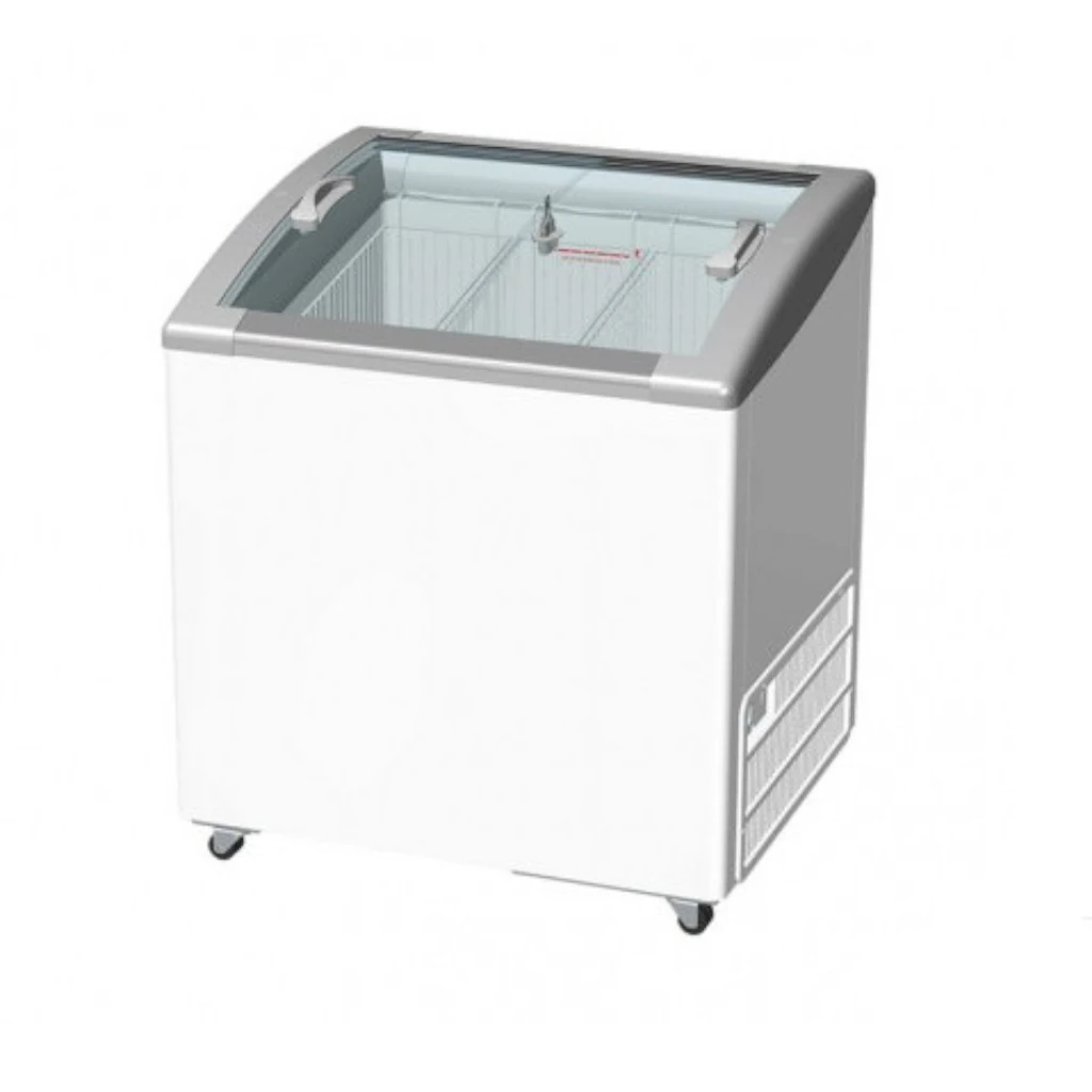 Conservador  - Exhibidor De Productos Congelados, Puertas Deslizables De Cristal Templado, 201 Lts, 793 X 679 X 896 Mm
