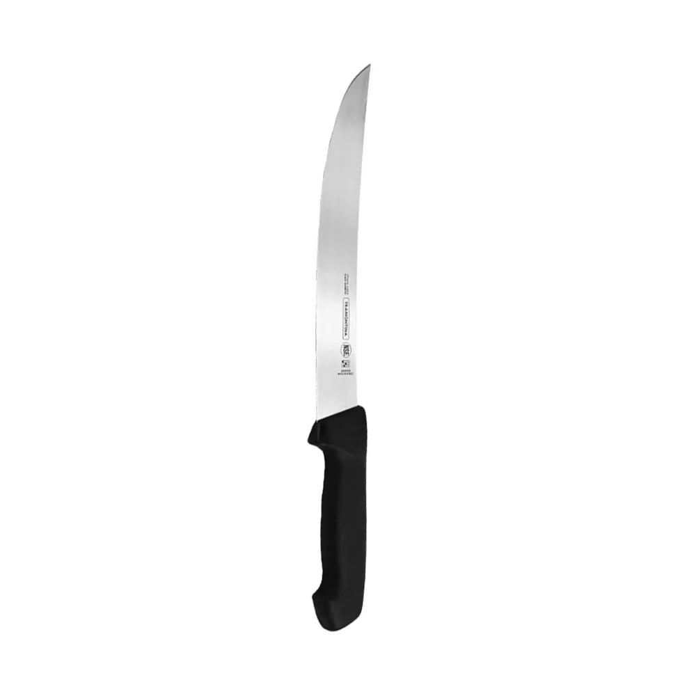Cuchillo Chef Premium Concasse 10 Pulgada, Acero Inoxidable, Negro