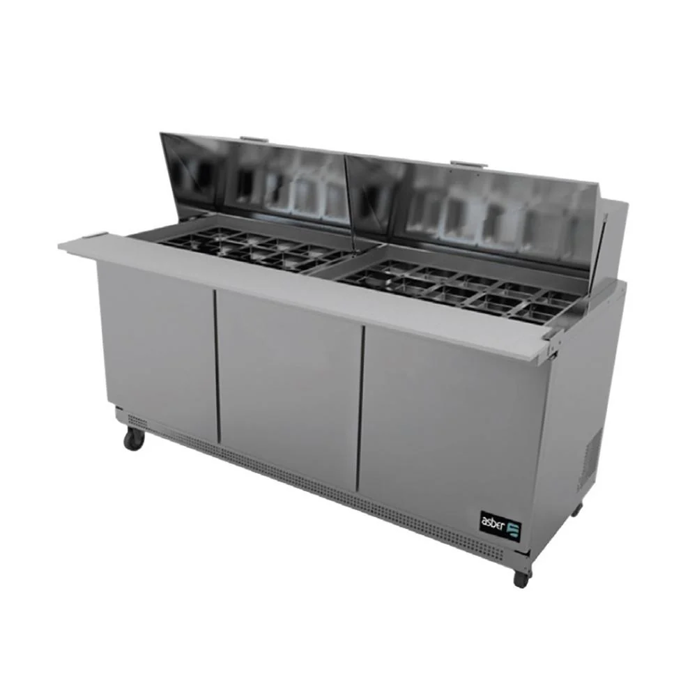Mesa Refrig. De Prep. - Mega Top. Premium Line. Nuevo Lanzamiento.