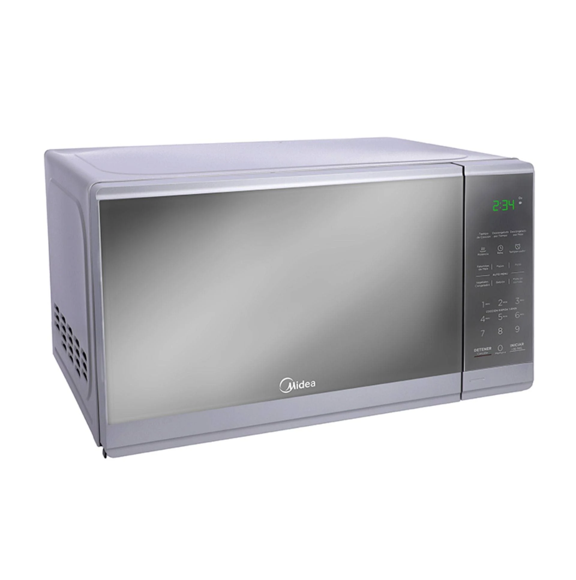 Horno Microondas 1.1 Pies, Silver Espejo