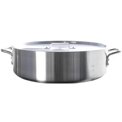 Budinera 40 Litros Con Tapa, Aluminio Triple Fuerte