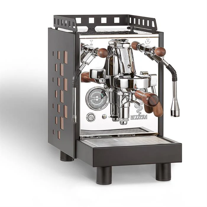 Máquina para Café Espresso Wood Square 1 Grupo, Negra, Caldera 1.5 L, Alimentación 3 L, 120 Tazas/Hora