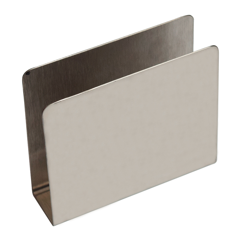 Servilletero 4 X 5 Pulgadas Sin Base, Acero Inoxidable