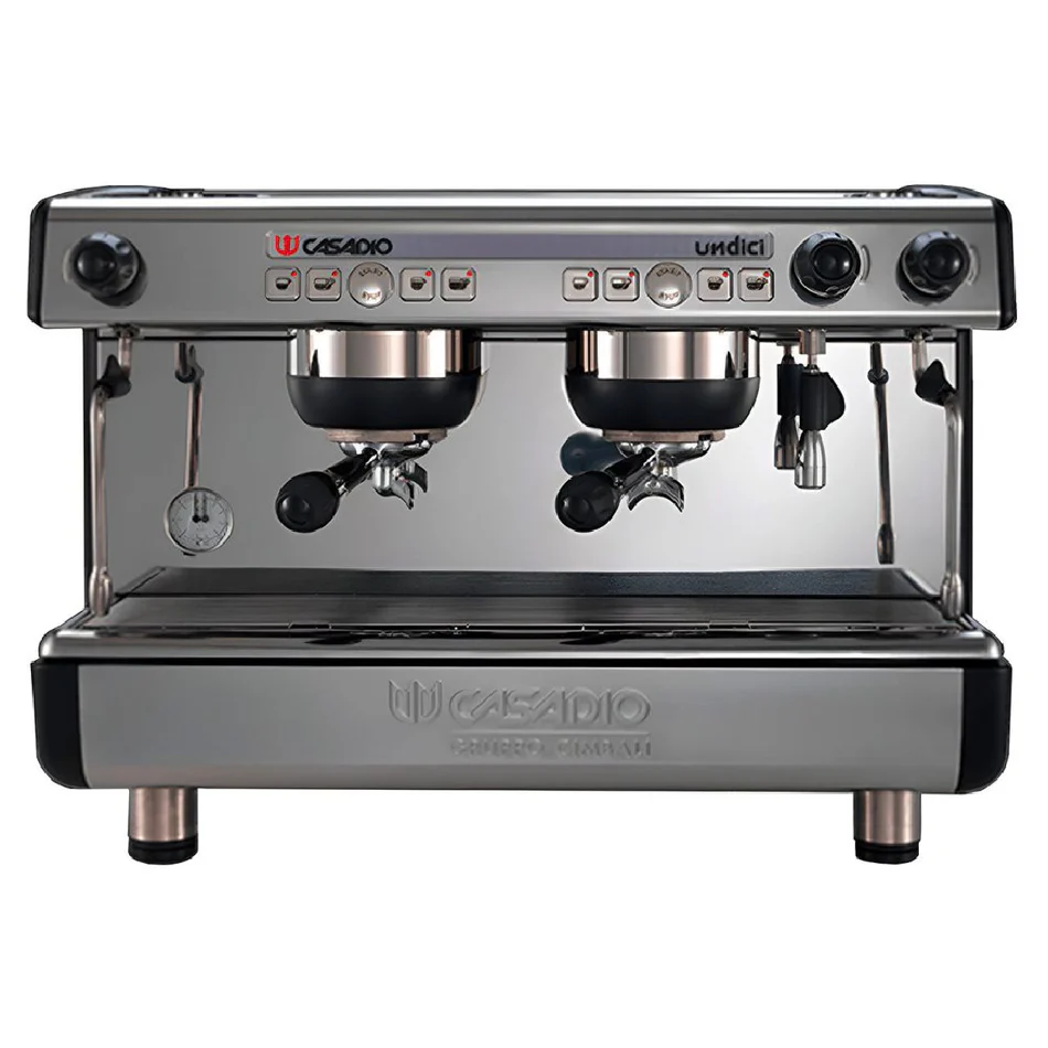 CAFETERA MAQUINA SEMIAUTOMATICA 2 GRUPOS 220V MARCA CASADIO