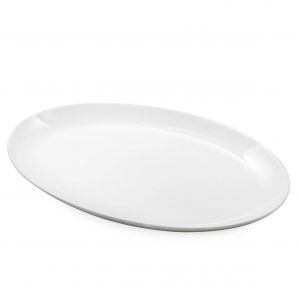 Bandeja Oval 32x25 Cm, Quartzo