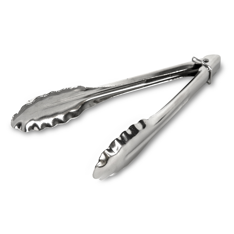 Pinza Panadera 12 Pulgadas, Calibre 20 Abrillantadas Y Con Candado, Acero Inoxidable