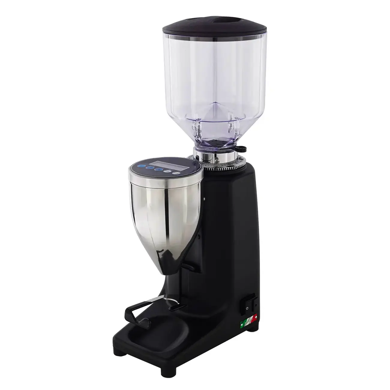 Molino de Café M80E con Timer TM (Negro/Blanco), Activación Automática