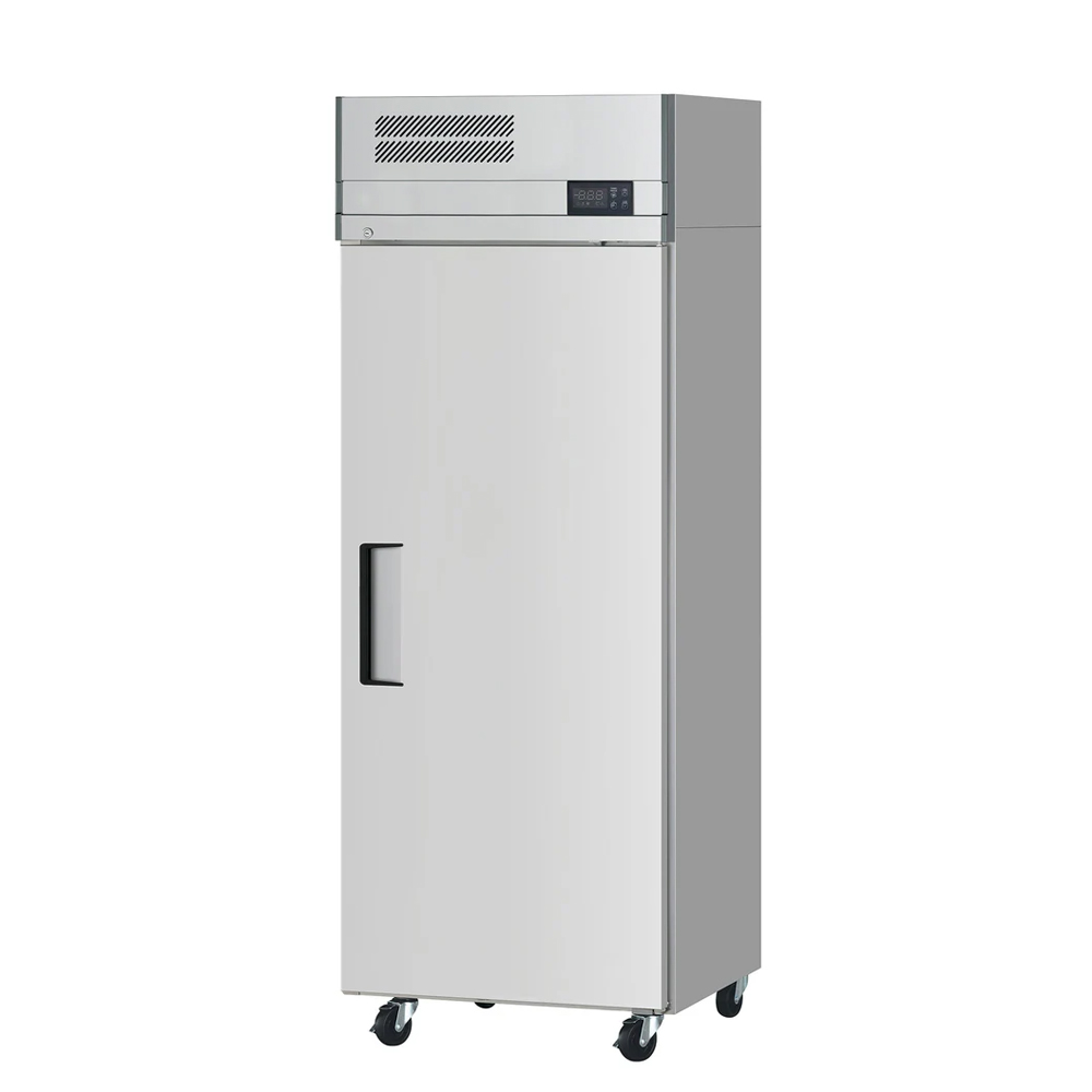 Congelador Vertical 21.94 Pies, 1 Puerta Sólida En Acero Inoxidable Con Seguro