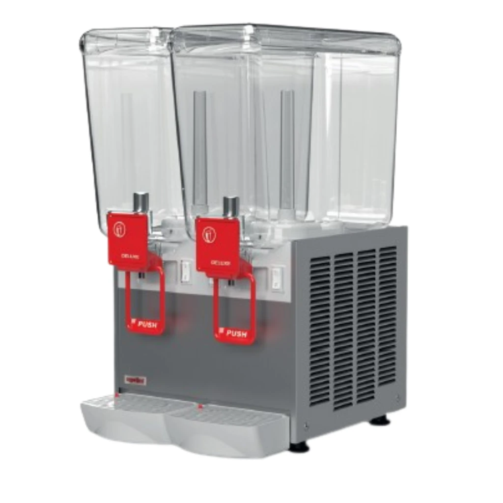 Despachador de Bebidas, 2 Tazones de 20 Litros c/u
