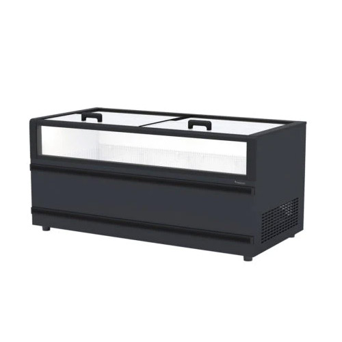 Exhibidor Dual Temp Combi, Congelacuion Armario De Congelacion Vertical Comleta