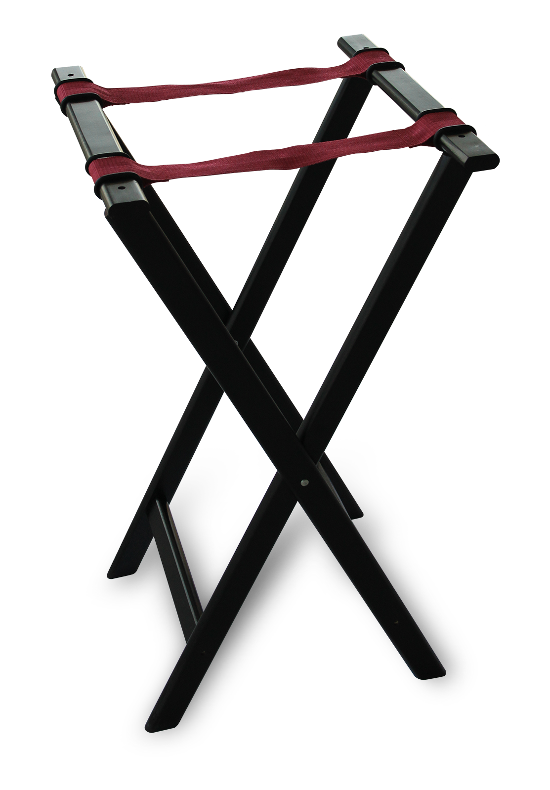 Tijera Alta Para Charolas De Servicio 32 Pulgadas (32 Cm), Madera, Chocolate