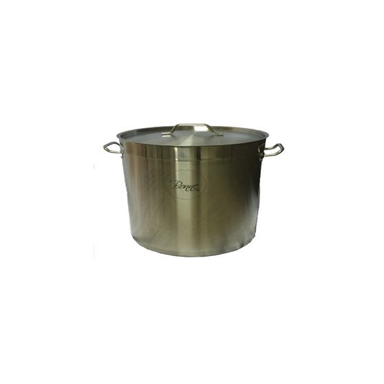 Olla Profesional, 40 Lts., Acero Inoxidable Premium - 42.2x31.1 Cm