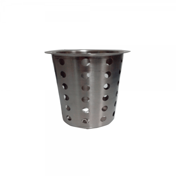 Cilindro Para Porta Cubiertos, Acero Inoxidable