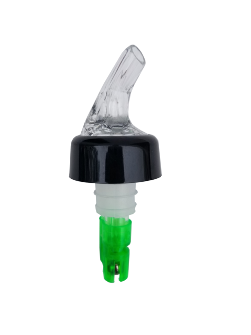 Dosificador Para Botella Con Canica 3/4 Oz, Plástico, Verde