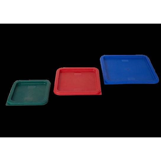 Tapa Para Recipiente Cuadrado Policarbonato 2 Y 4 Litros, Verde