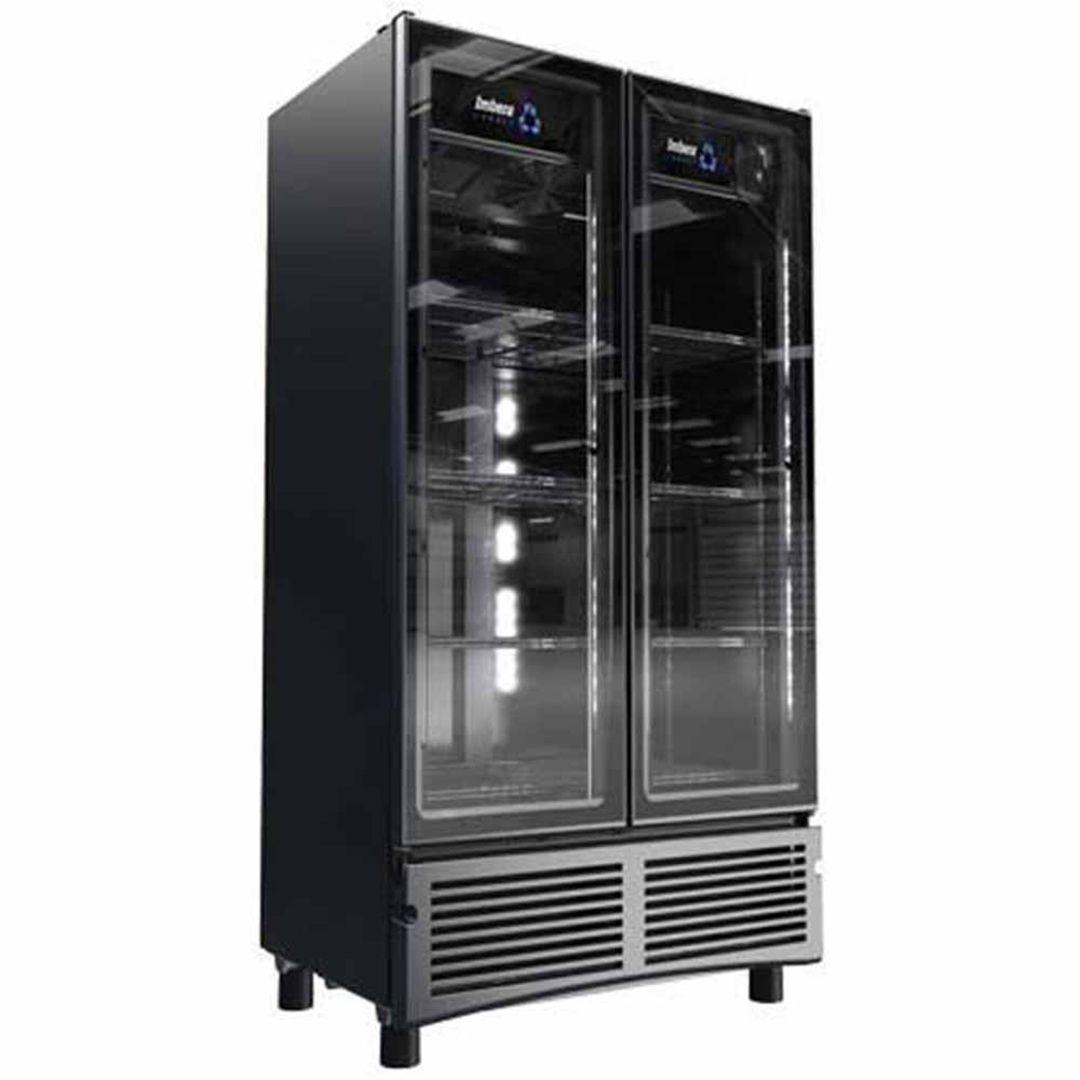Conservador - Exhibidor De Productos Congelados, 4 Puertas Abatibles De Cristal