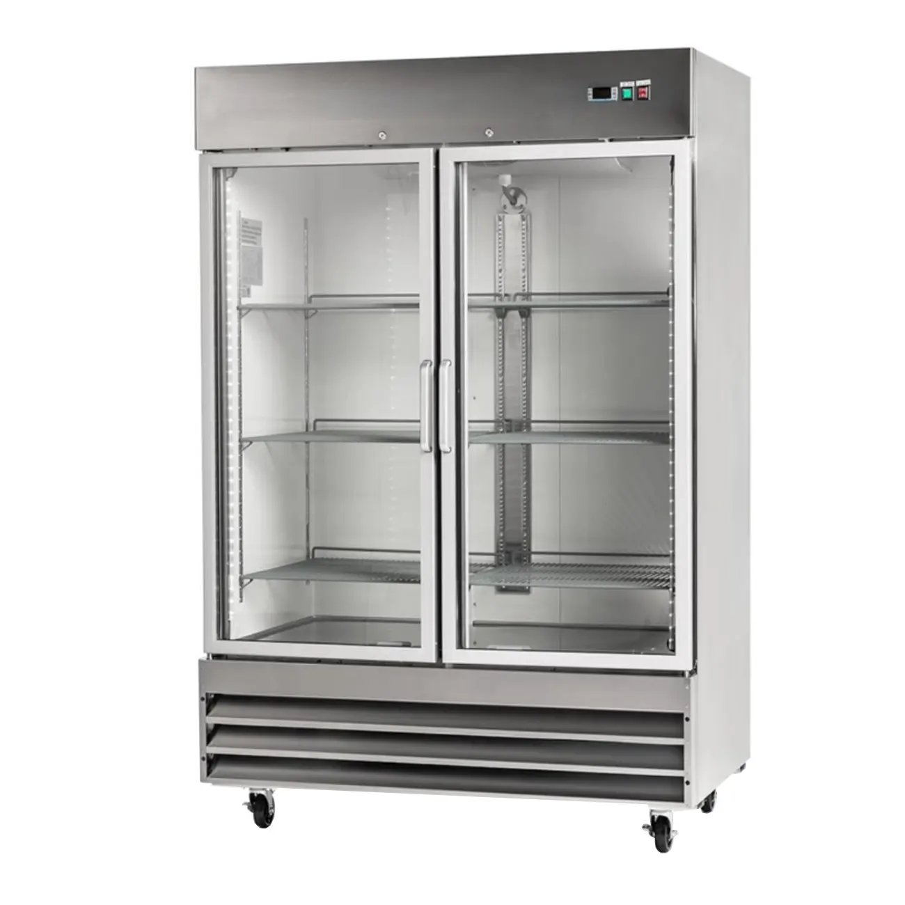 Congelador, A. Inox, 47 Pies,1321 Lts, 2 Puertas, 10 Parillas