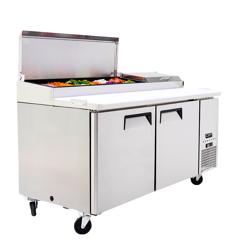 Mesa Refrigerada De Trabajo Para Pizza - No Incluye Insertos