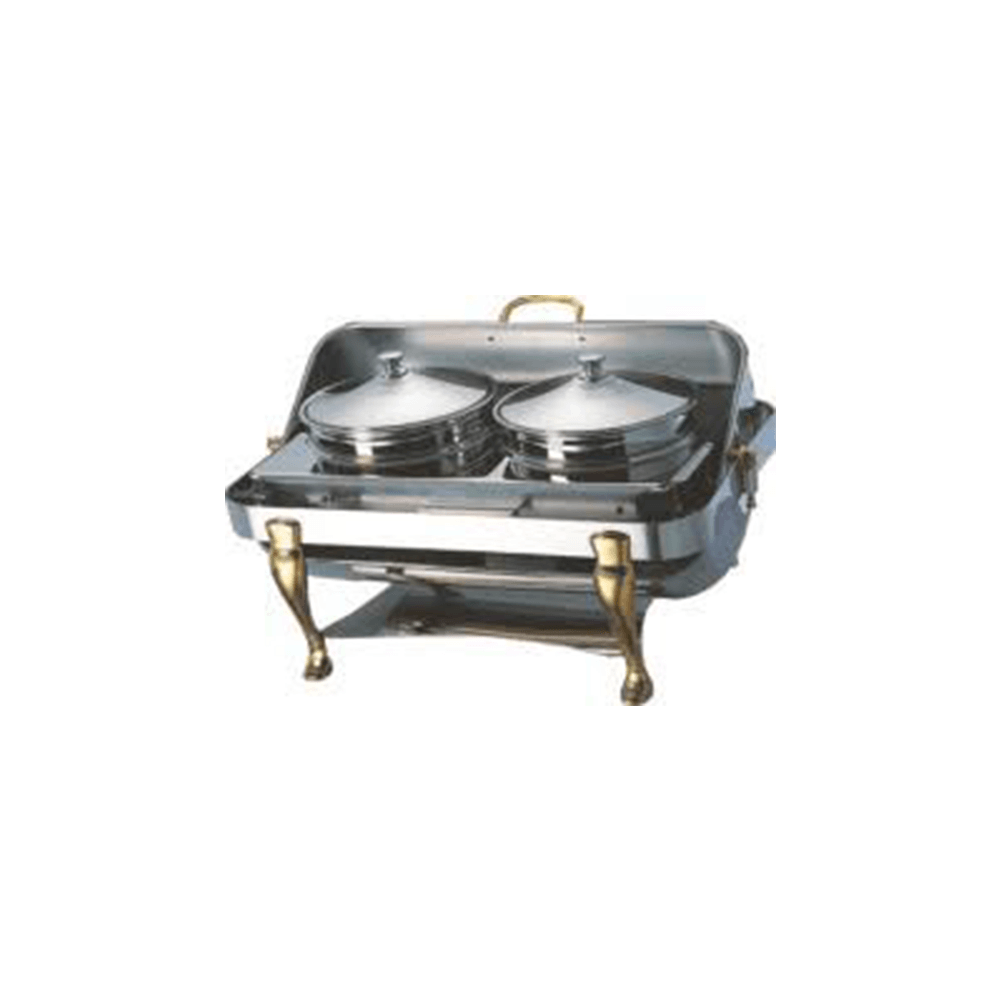 Chafer De Lujo Para Caldos, Plateado