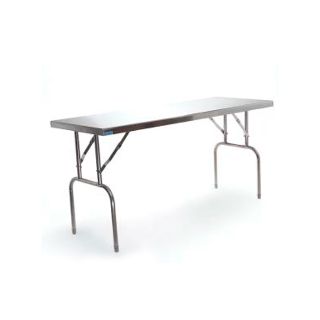 Mesa Plegadiza En Acero Inoxidable 1.80 X 0.685 X 0.92
