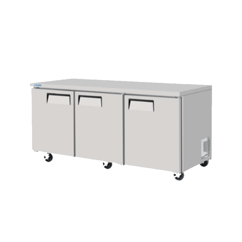 Mesa Refrigerada, 3 Puertas Sólidas