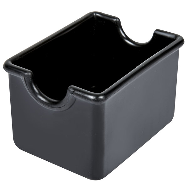 Caja Para Sobres De Azúcar, Negra