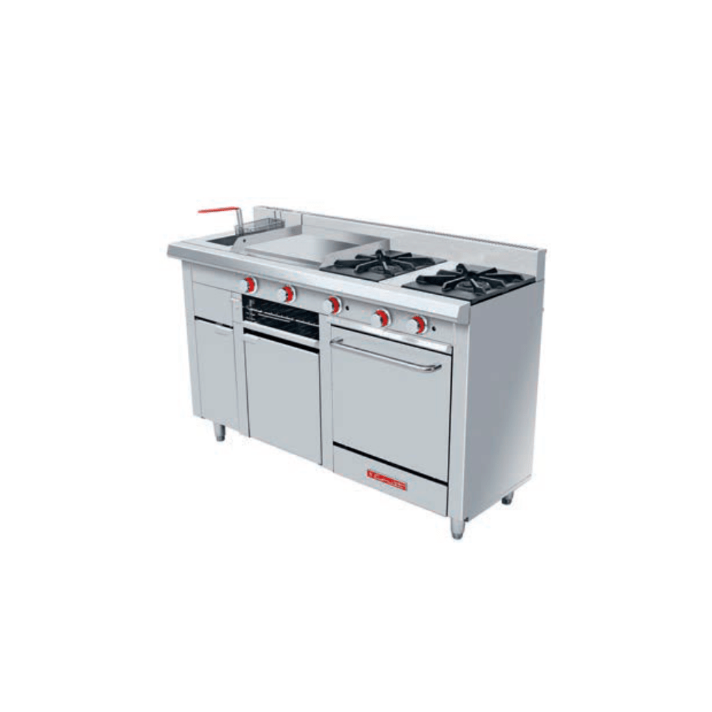 Estufa Multichef Turbo De Piso Petit A.inox.premium