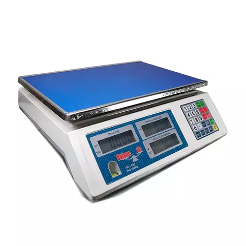 Bascula Marca Balance Peso-precio 40kg/2g. Lcd,  Compacta
