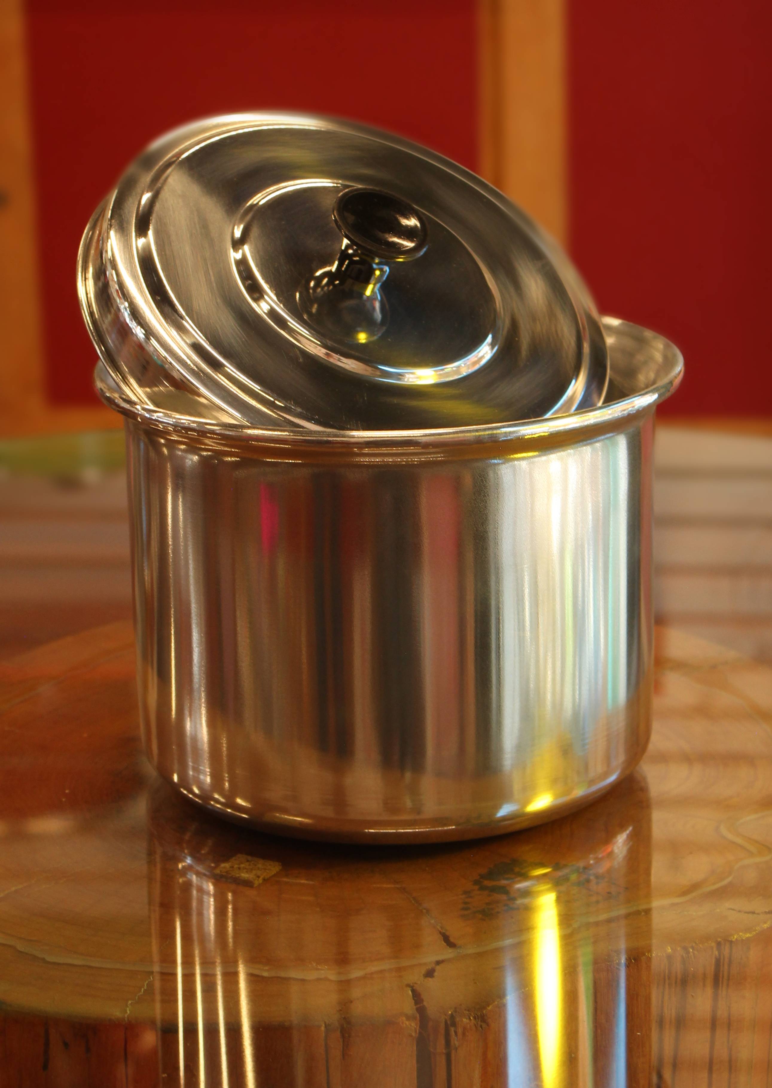Olla De Aluminio Para Mesa Caliente, 4.6 Litros