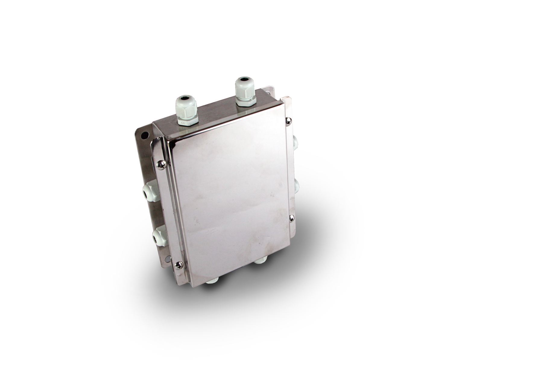 Caja De Suma Para 8 Celdas, Acero Inoxidable, Ajuste Por Sección