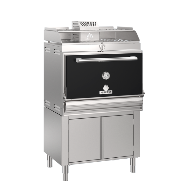 Horno Con Armario Y Sop Band Vert-spac160 Y Incluye Parilla,pinzas,atizador,pala Y Cepillos