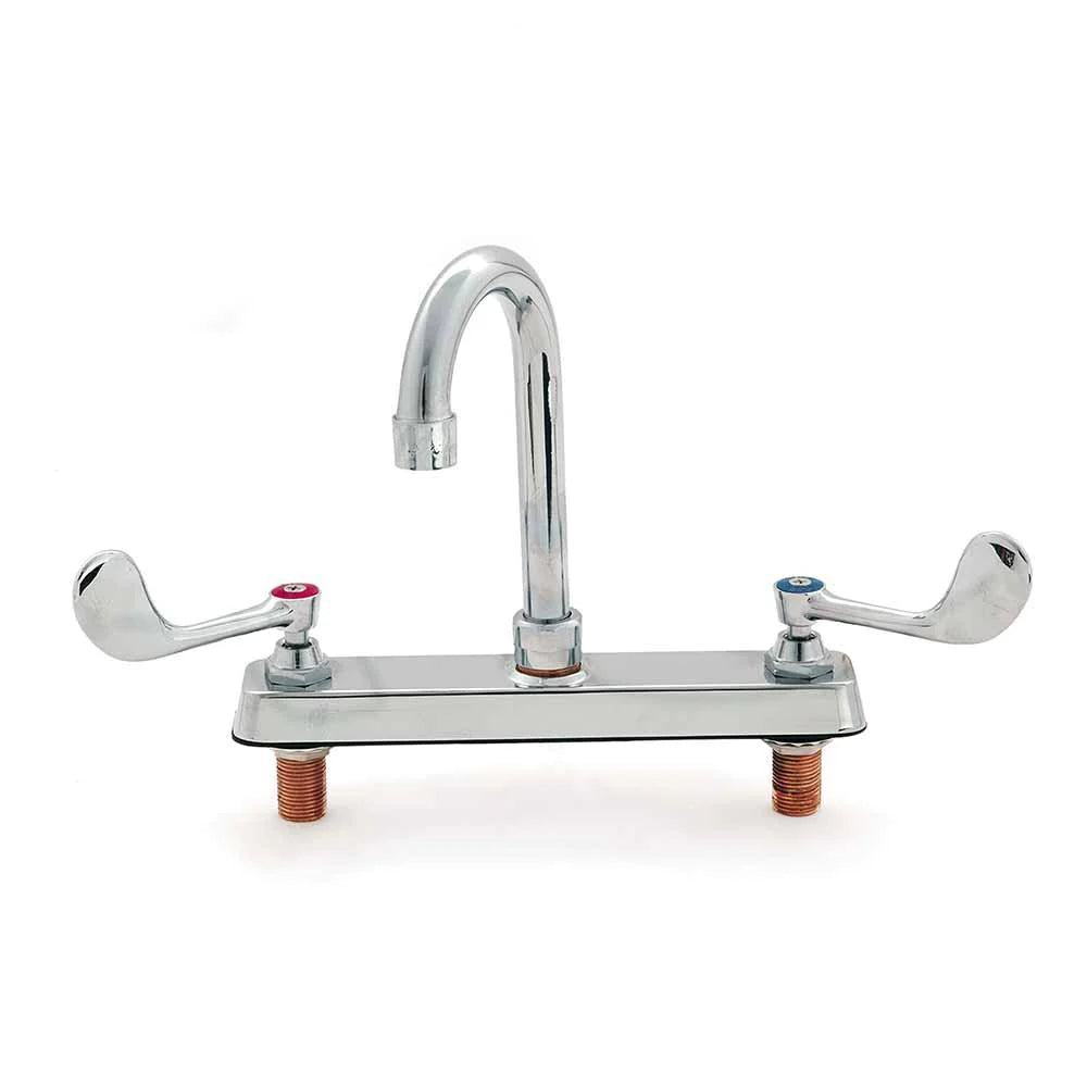 Llave Mezcladora De 8" A Cubierta Con Aletas Largas Migsa
