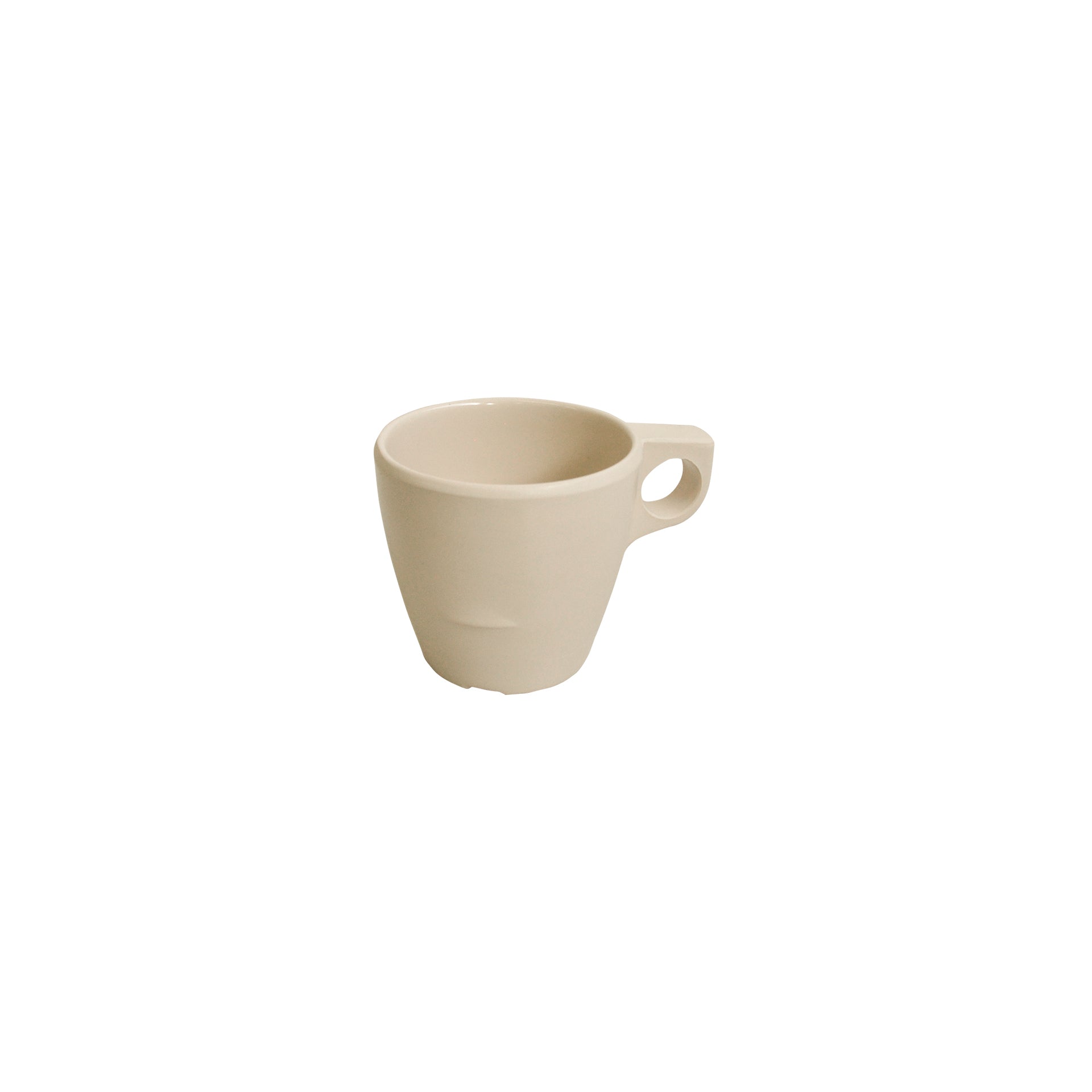  taza 227 Ml Melamina Blanca Institucional 